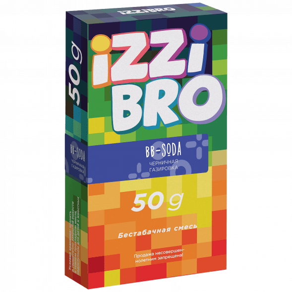 Смесь Izzi Bro - BB-Soda (Черничная Газировка, 50 грамм)