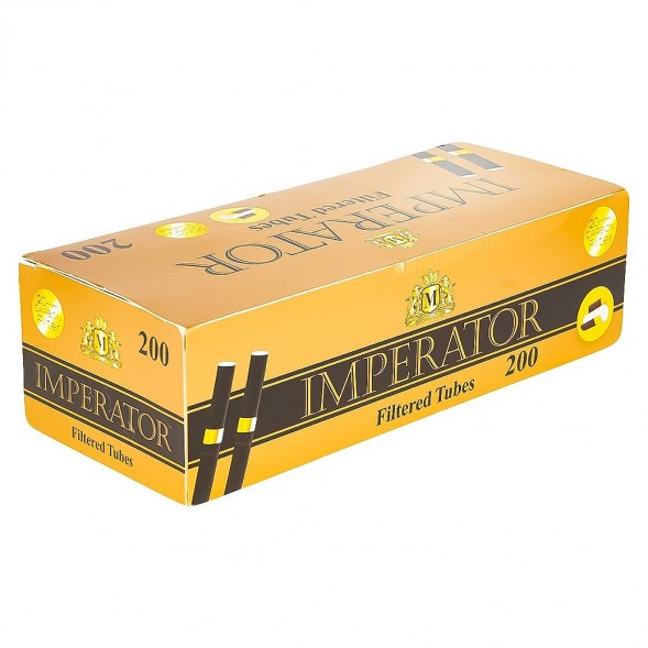 Гильзы сигаретные Imperator - Black Carbon (84х20 мм, 200 шт.)