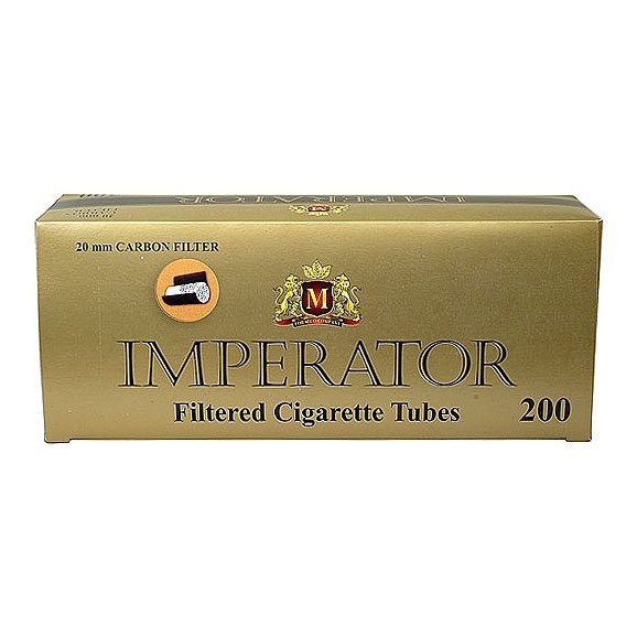 Гильзы сигаретные Imperator - Black Carbon (84х20 мм, 200 шт.)