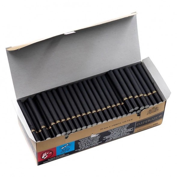 Гильзы сигаретные Imperator - Black Carbon (84х20 мм, 200 шт.)