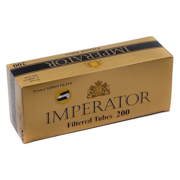 Гильзы сигаретные Imperator - Black Carbon (84х20 мм, 200 шт.)