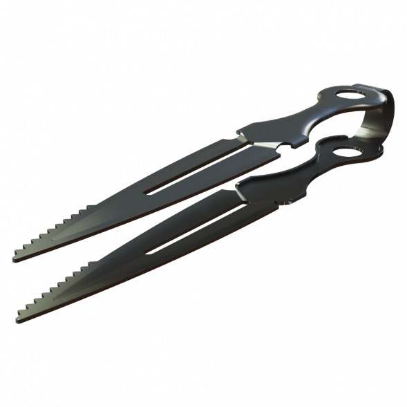 Щипцы Blade Hookah - Titanium (Цветные)