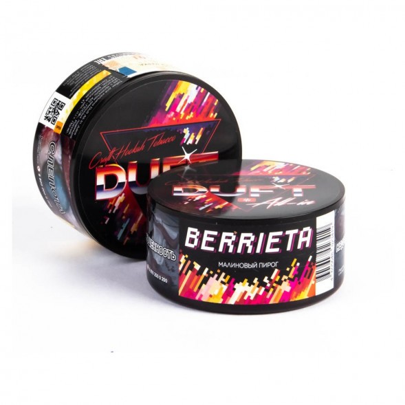 Табак Duft All-In - Berrieta (Малиновый Пирог, 25 грамм)