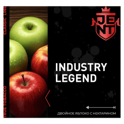 Табак Jent - Industry Legend (Двойное Яблоко с Нектарином, 25 грамм)