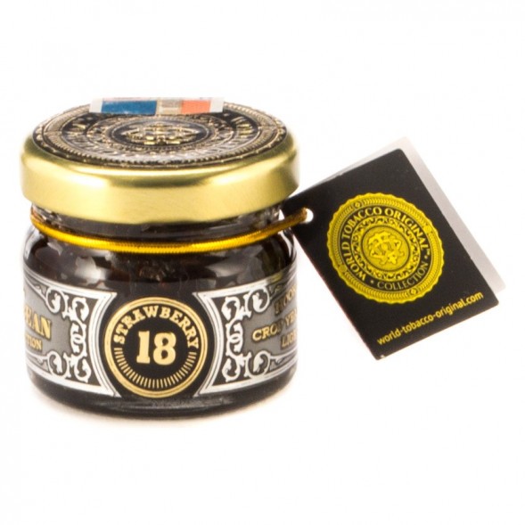Табак WTO - Caribbean 18 Strawberry (Клубника, 20 г)