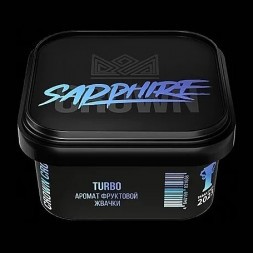 Табак Sapphire Crown - Turbo (Фруктовая Жвачка, 200 грамм)