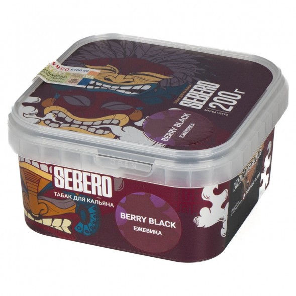 Табак Sebero - Berry Black (Ежевика, 200 грамм)