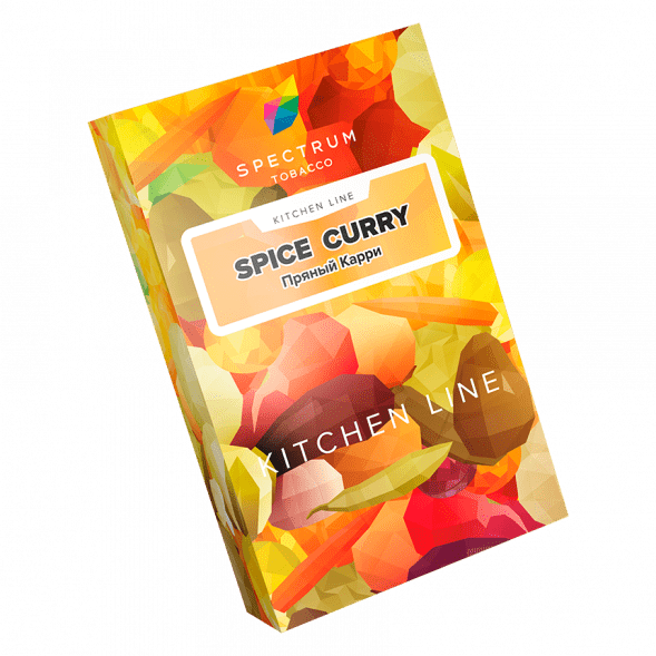 Табак Spectrum Kitchen Line - Spice Curry (Пряный Карри, 40 грамм)