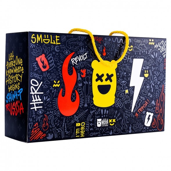 Кальян MISHA Rebel - Revolt Hero Gypsy King Gold (Золотой Чёрный, Без Колбы)