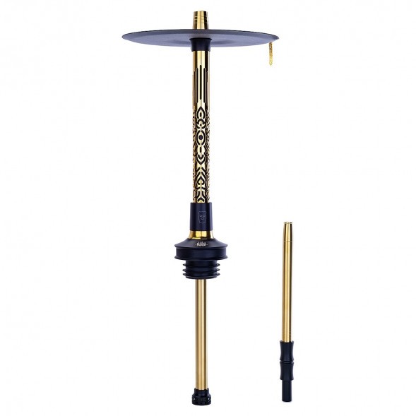 Кальян MISHA Rebel - Revolt Hero Gypsy King Gold (Золотой Чёрный, Без Колбы)