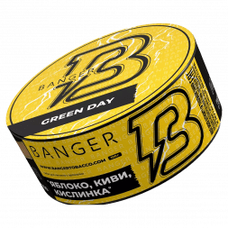 Табак Banger - Green Day (Яблоко, Киви, Кислинка, 100 грамм)