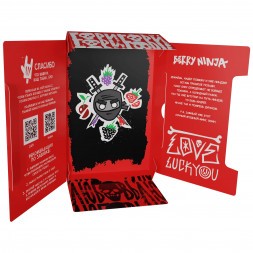 Табак Хулиган Hard - Berry Ninja (Лесные Ягоды, 200 грамм)