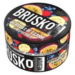 Смесь Brusko Medium - Фейхоа с Ягодами и Маракуйей (250 грамм)