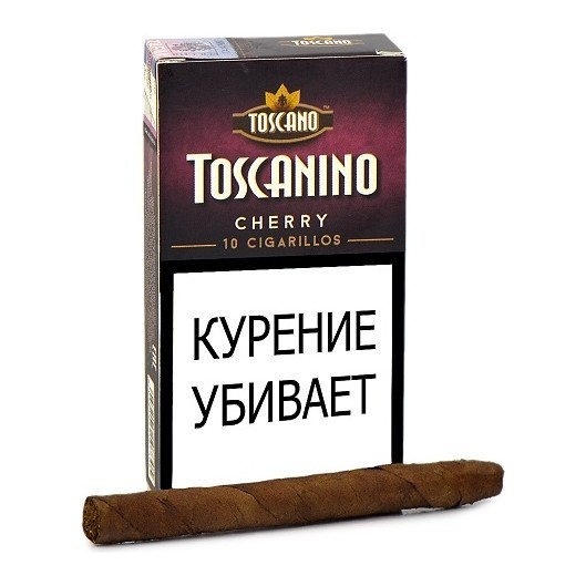 Сигариллы Toscano - Toscanino Cherry (10 штук)