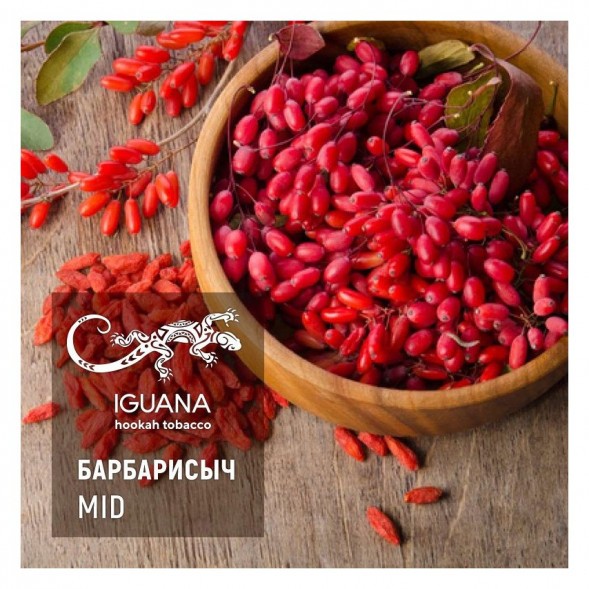 Табак Iguana Medium - Барбарисыч (100 грамм)