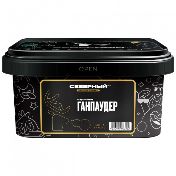 Табак Северный Professional - Ганпаудер (200 грамм)