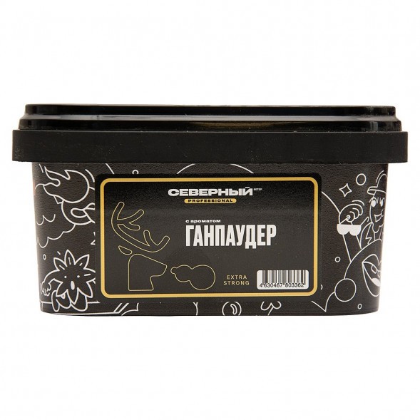 Табак Северный Professional - Ганпаудер (200 грамм)
