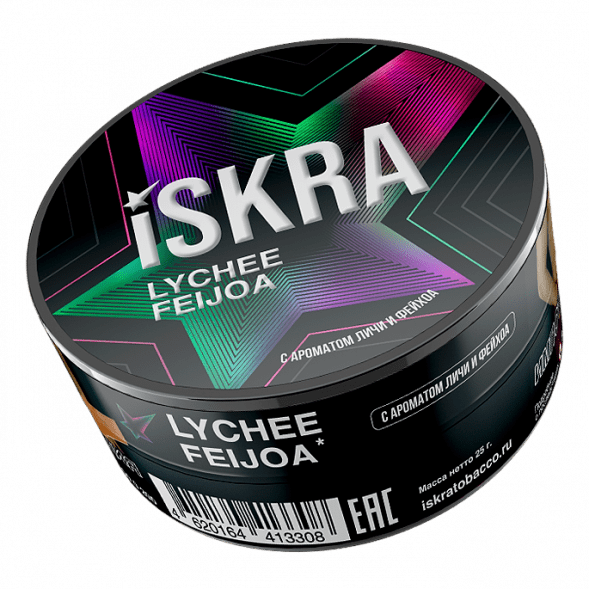 Табак Iskra - Lychee Feijoa (Личи и Фейхоа, 25 грамм)