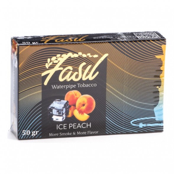 Табак Fasil - Ice Peach (Ледяной Персик, 50 грамм)