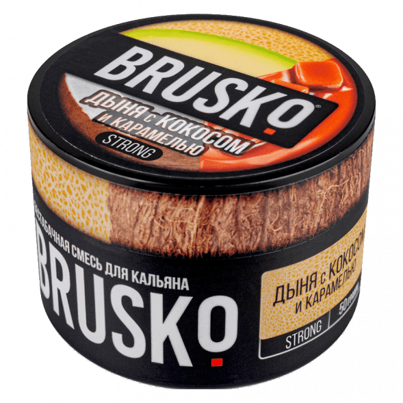 Смесь Brusko Strong - Дыня с Кокосом и Карамелью (50 грамм)