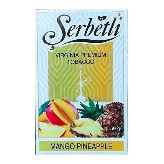 Табак Serbetli - Mango Pineapple (Манго Ананас, 50 грамм, Акциз)