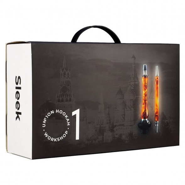 Кальян UNION - Sleek Вольт Dark (Тёмный Ясень, Без Колбы)