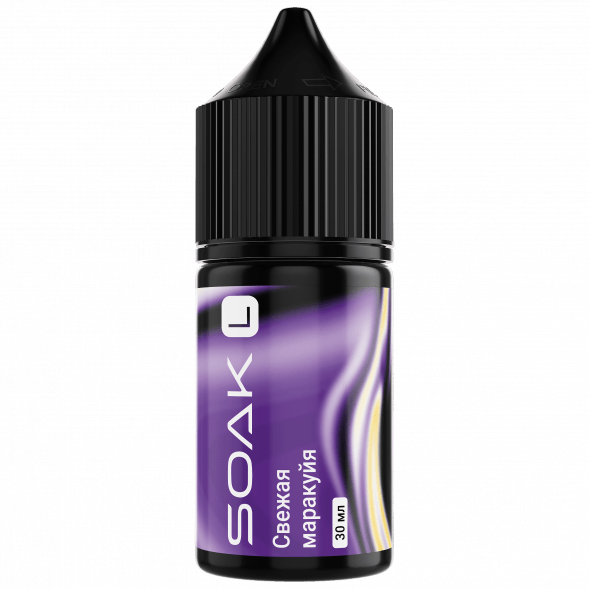 Жидкость SOAK L30 - Fresh Passion Fruit (Свежая Маракуйя, 30 мл, 2 мг)