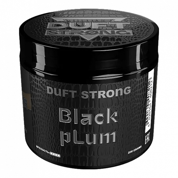Табак Duft Strong - Black Plum (Чернослив, 200 грамм)
