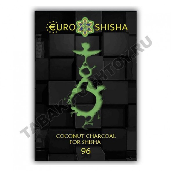 Уголь Euroshisha - Standart (96 кубиков)