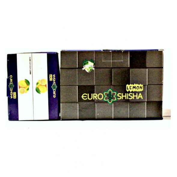 Уголь Euroshisha - Lemon (96 кубиков, 1 кг)