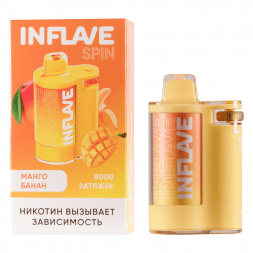 INFLAVE SPIN - Манго Банан (8000 затяжек)