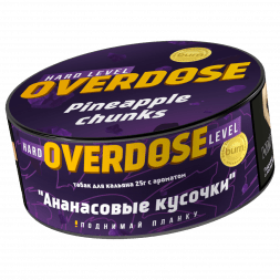 Табак Overdose - Pineapple Chunks (Ананасовые Кусочки, 25 грамм)