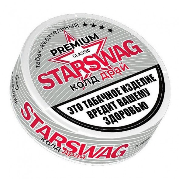 Табак жевательный STARSWAG - Колд Драй (10 грамм)