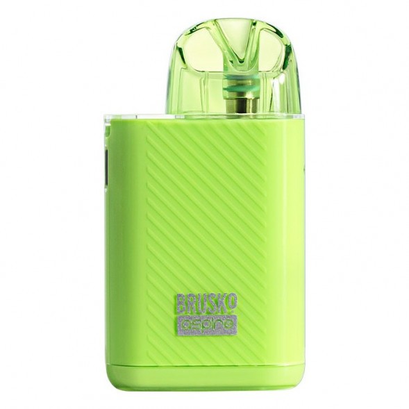 Электронная сигарета Brusko - Minican Plus Gloss Edition (850 mAh, Зелёный)