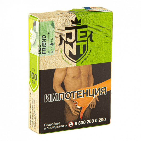 Табак Jent - Bee Friend (Мелисса, 100 грамм)