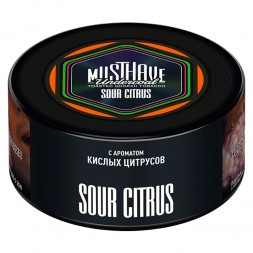 Табак Must Have - Sour Citrus (Кислый Цитрус, 125 грамм)