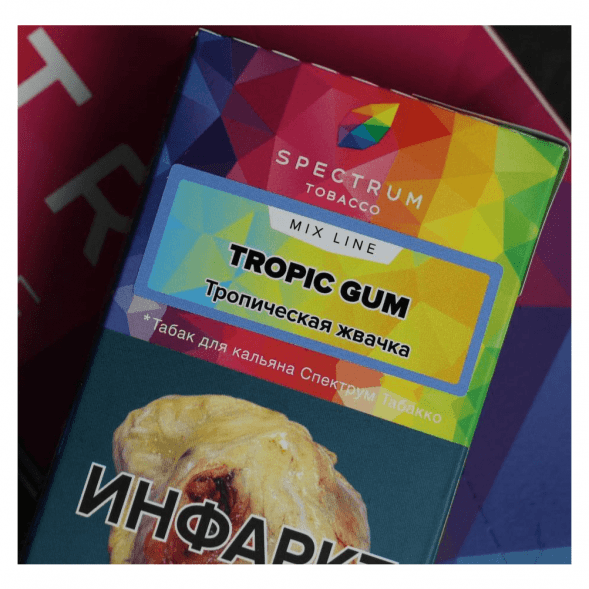 Табак Spectrum Mix Line - Tropic Gum (Тропическая Жвачка, 40 грамм)