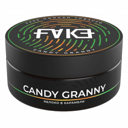 Табак FAKE - Candy Granny (Яблоко в Карамели, 100 грамм)