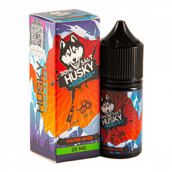 Жидкость Husky Double Ice Salt - Winter River (30 мл)