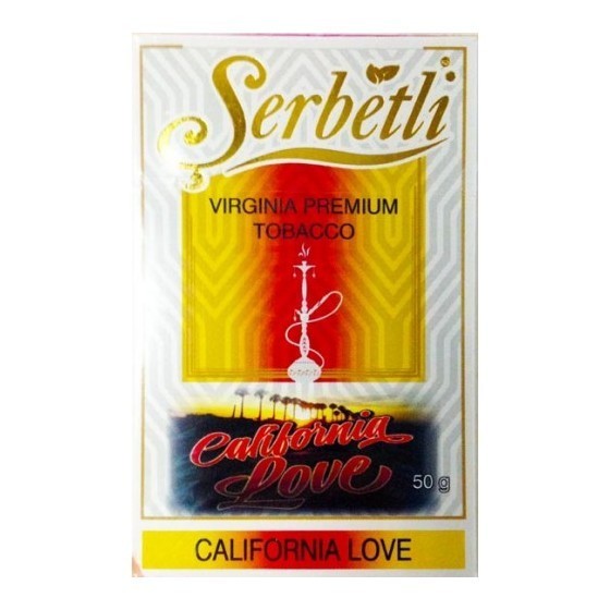Табак Serbetli - California Love (Калифорнийская Любовь, 50 грамм, Акциз)