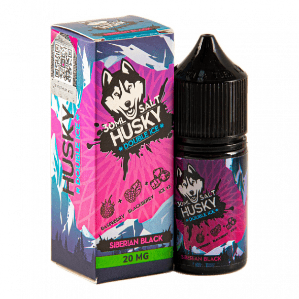 Жидкость Husky Double Ice Salt - Siberian Black (30 мл)