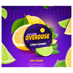 Табак Overdose - Lime-Lemon (Лимон и Лайм, 200 грамм)