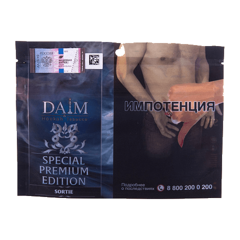 Табак Daim - SE Sortie (Вылет, 100 грамм)