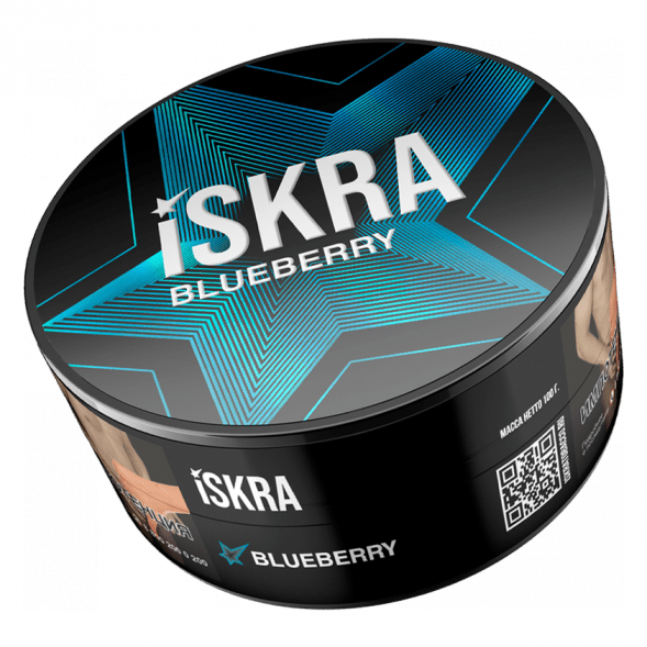 Табак Iskra - Blueberry (Черника, 100 грамм)