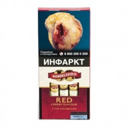 Сигариллы Handelsgold Tip-Cigarillos - Cherry Red (5 штук)