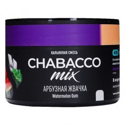 Смесь Chabacco MIX MEDIUM - Watermelon Gum (Арбузная Жвачка, 40 грамм)