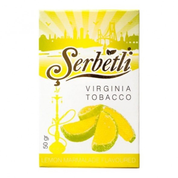 Табак Serbetli - Lemon Marmalade (Лимонный Мармелад, 50 грамм, Акциз)
