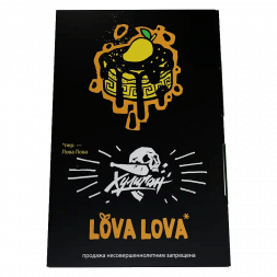 Табак Хулиган - LOVA LOVA (Манговый Чизкейк, 25 грамм)