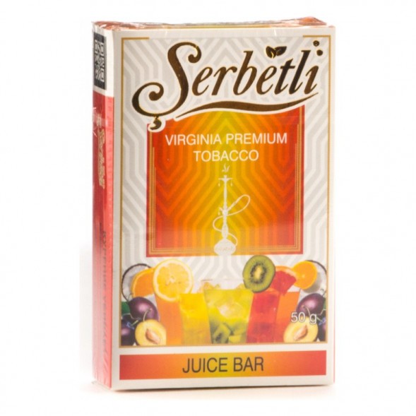 Табак Serbetli - Juice Bar (Фруктовый Сок, 50 грамм, Акциз)