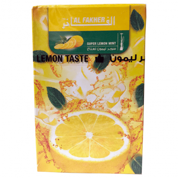 Табак Al Fakher - Супер Лимон с Мятой (Super Lemon Mint, 50 грамм)